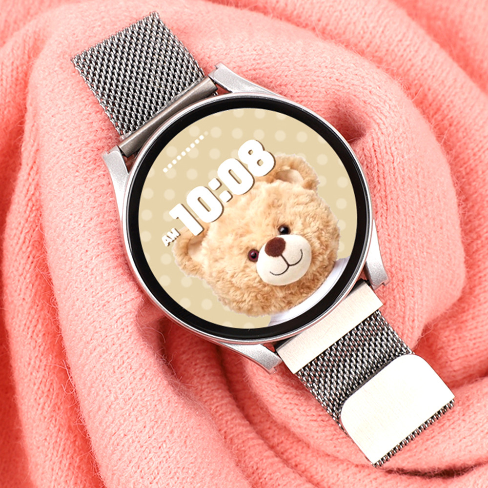 갤럭시워치5 갤럭시워치 6 스트랩 메탈 밀레니즈루프 밴드 시계줄 줄질 호환 프로 클래식 20mm