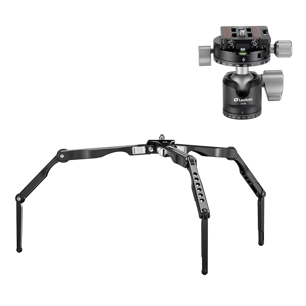 레오포토 MT-04+LH-25R 스파이더 미니삼각대 세트 - 상품 이미지