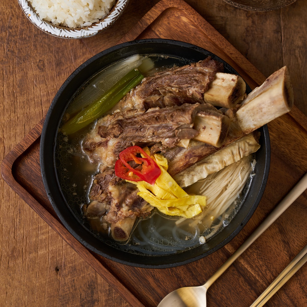 먹판사 진한 대왕갈비탕 1.3kg x 2봉 골프채 소갈비탕 왕갈비탕 - 상세 이미지 4