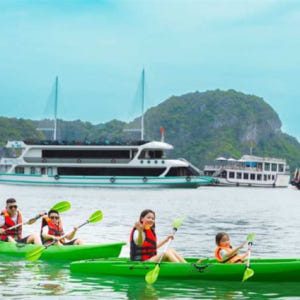 베트남 일일 투어 | 자수정 크루즈 하롱베이 (하노이에서 선택적인 왕복 ... 솔직 후기 | 실사용자 리뷰 분석 - 상품 이미지 4