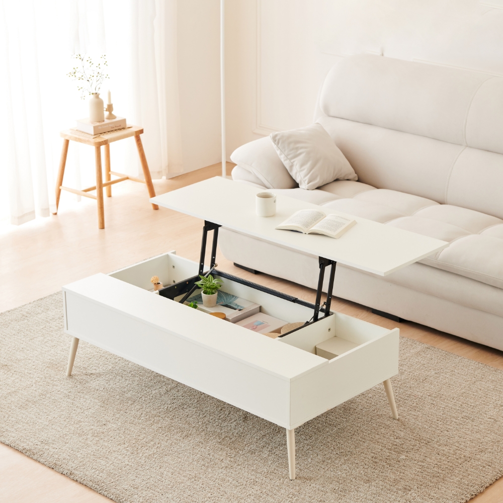 동서가구 솔트 리프트업 소파테이블 1200