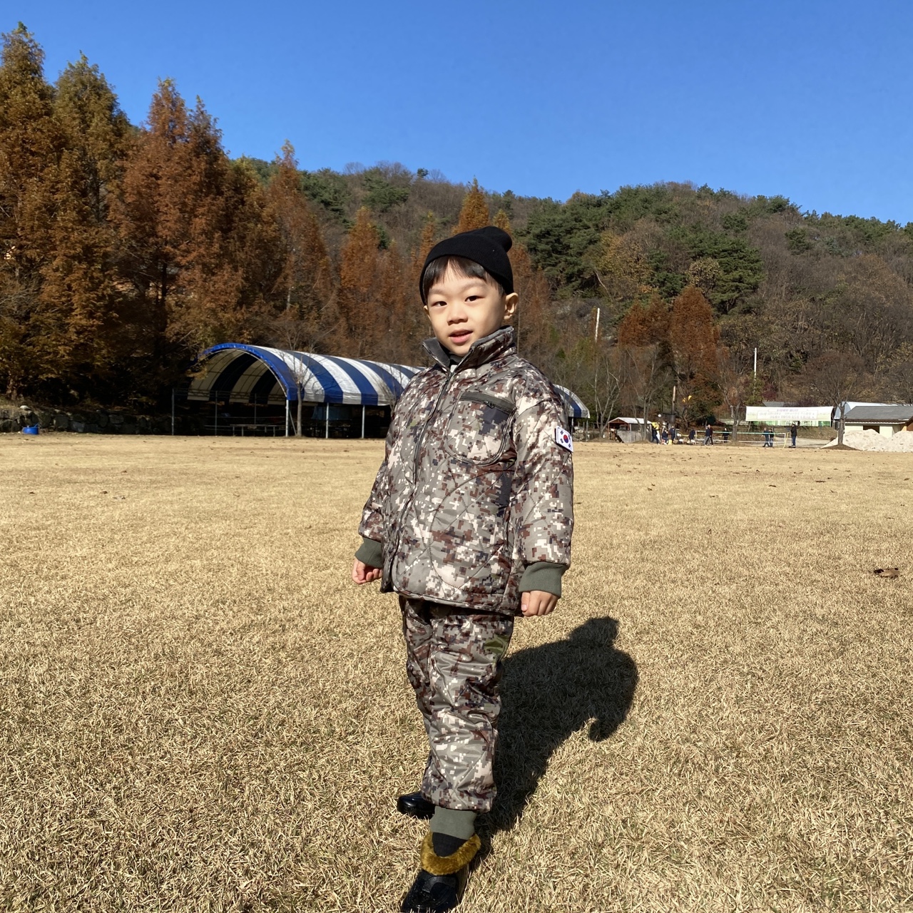 밀리터리 기모안감 깔깔이세트2 (5호-13호) 키즈 주니어 아동 군복