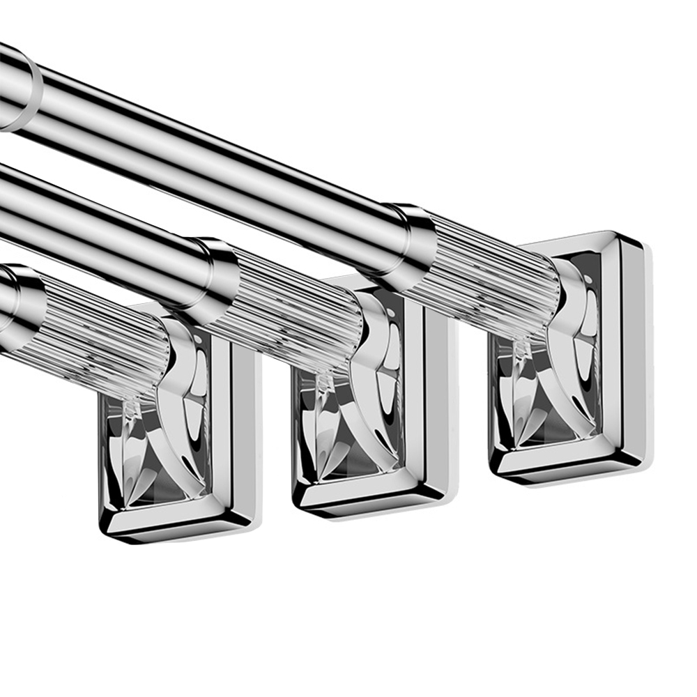 오라플 스텐 압축봉 커튼봉 길이조절 강력 튼튼한 다용도 고정봉 0.4~0.5m