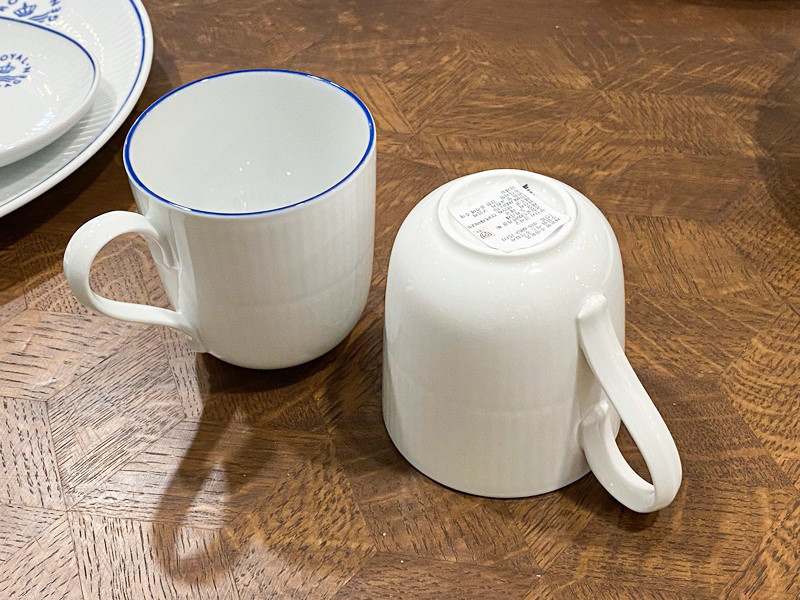 (머그 280ml 2개입) 로얄코펜하겐 블루라인 머그 280ml 2개입 Blueline mug 1058878 - 상세 이미지 3