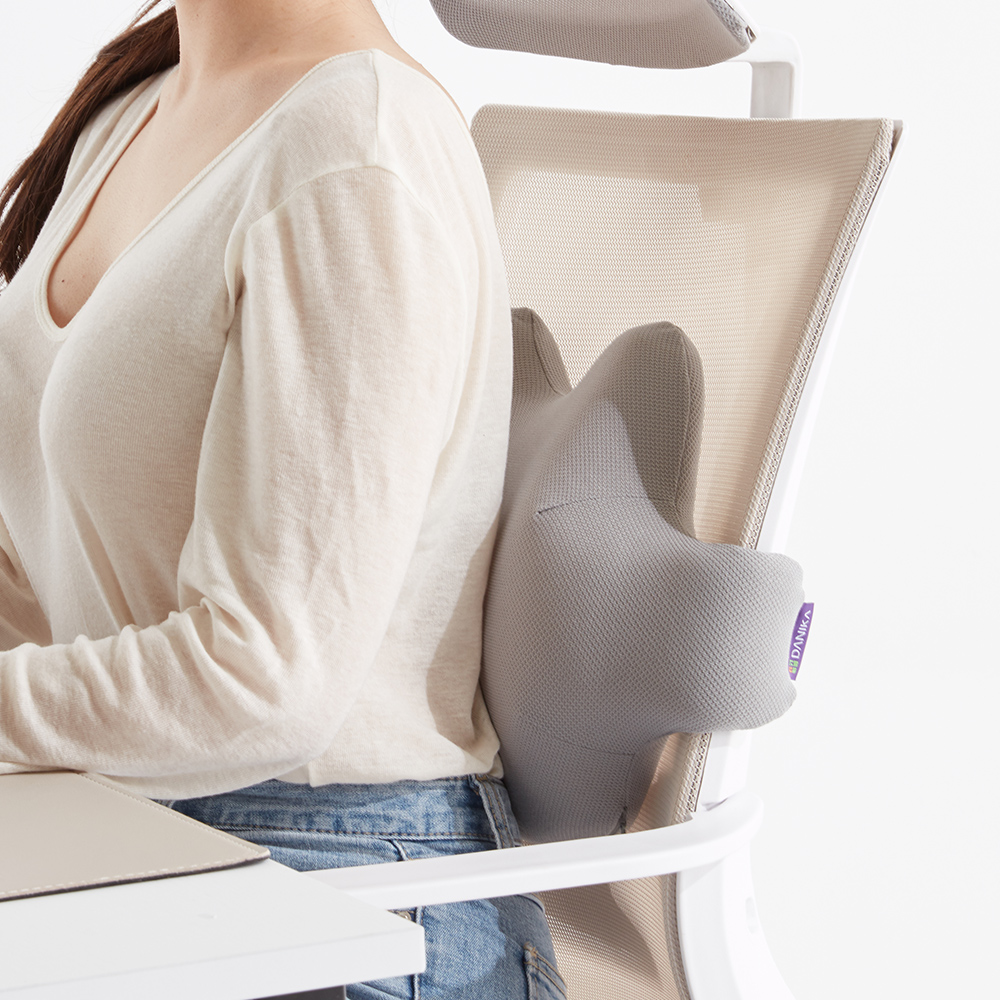 [슈퍼적립x다니카] 꼬꼬치 허리 바른자세 쿠션 메모리폼 등받이 사무실 의자 쿠션