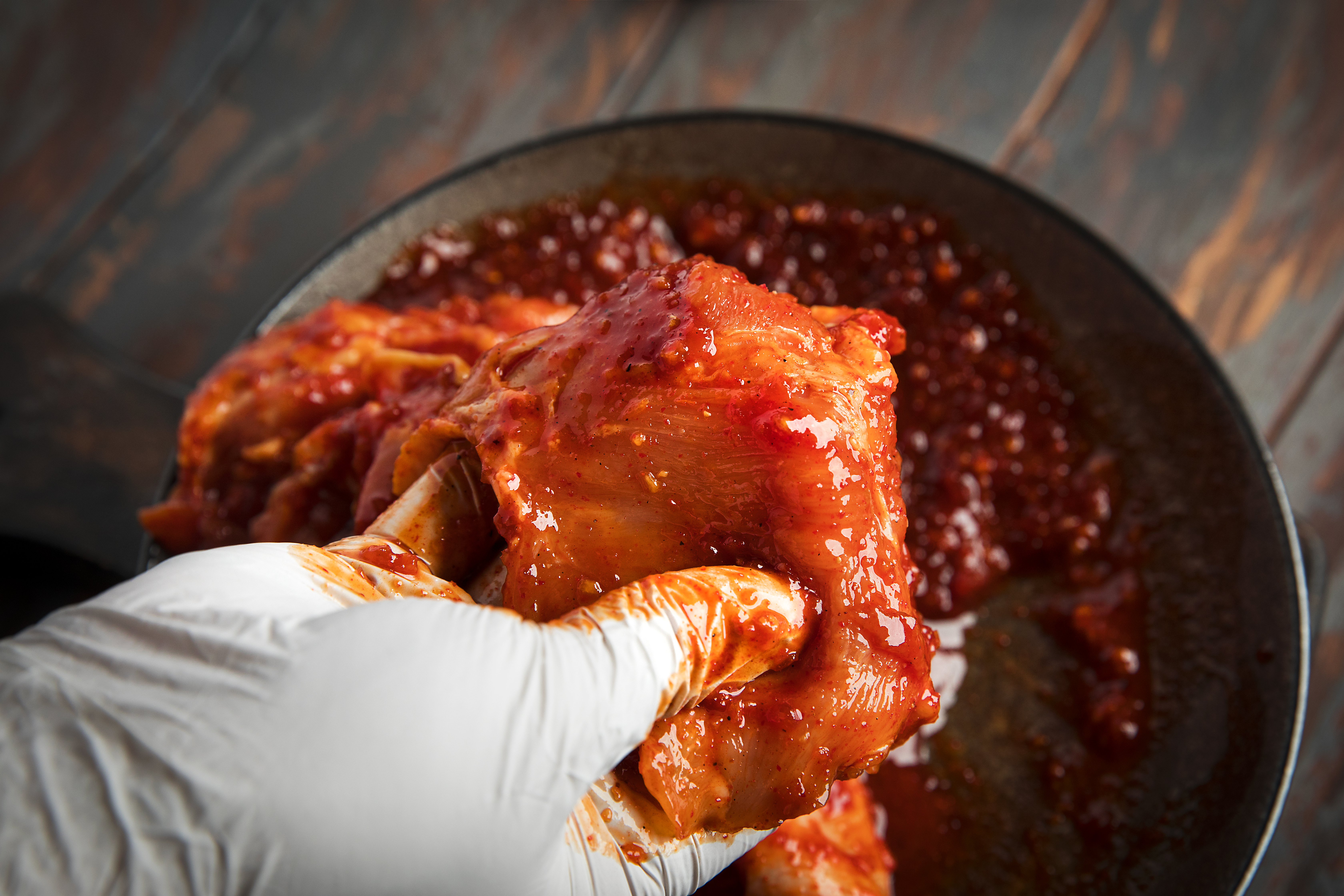 서락비 양념 숯불 닭갈비 춘천 택배 캠핑음식 1kg 이미지 3