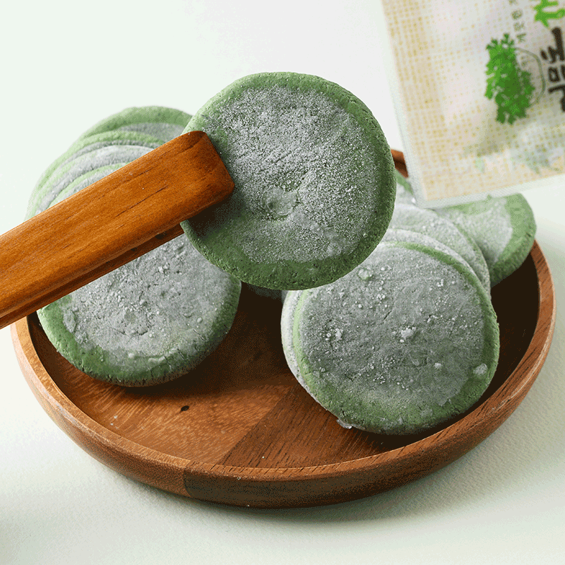거문도해풍쑥 쑥떡 생쑥개떡 1kg - 상세 이미지 2