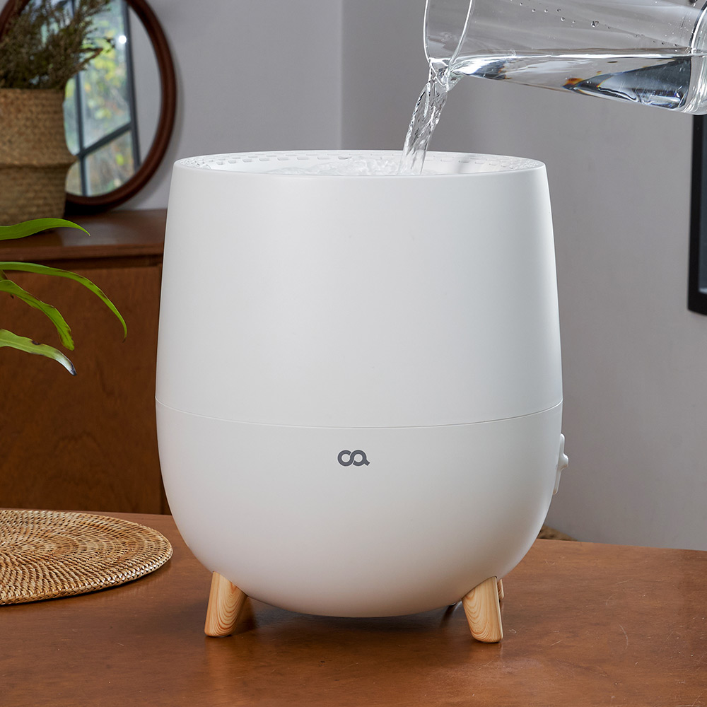 오아 에어워셔 자연식 가습기 자연 기화식 반영구필터 공기청정기 미세한 수분입자 가정용