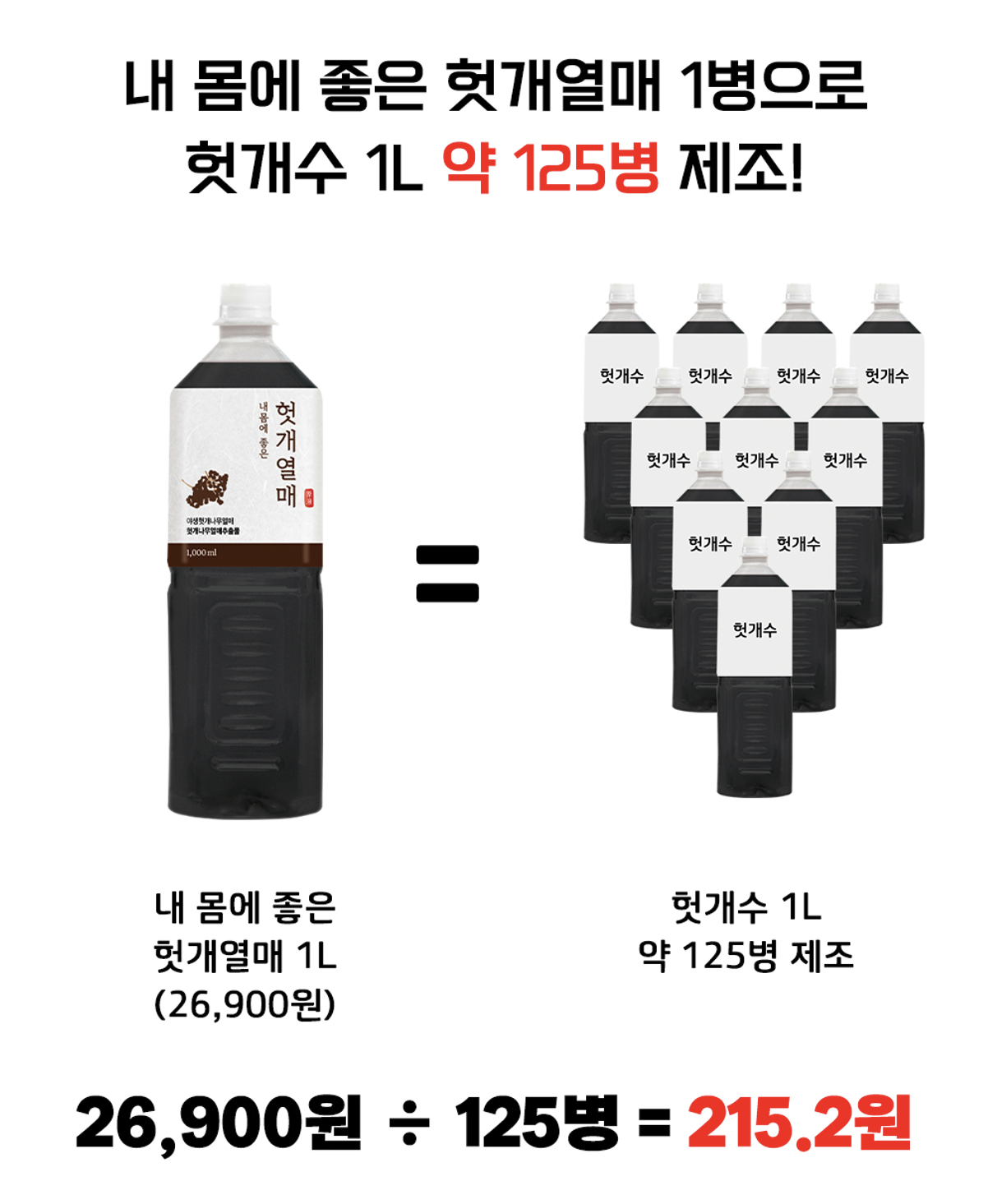 내몸에좋은 마시는차종류 간에좋은차 헛개수 원액 농축액 이미지 7
