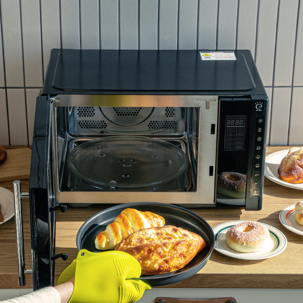 쿠잉 광파오븐렌지 CON-P26M 복합 오븐레인지 전자레인지 에어프라이어 겸용 멀티 쿠커