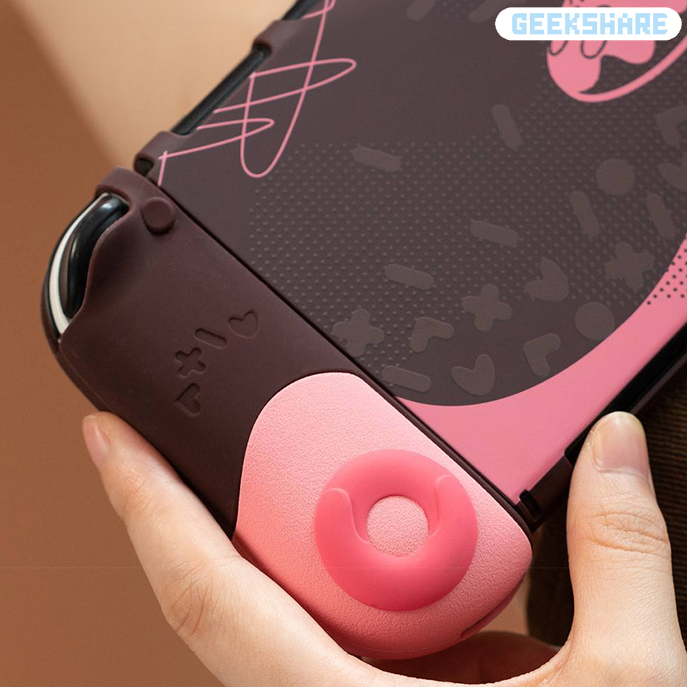 닌텐도 스위치 OLED 긱쉐어 쿠마도넛 케이스 - 상세 이미지 4