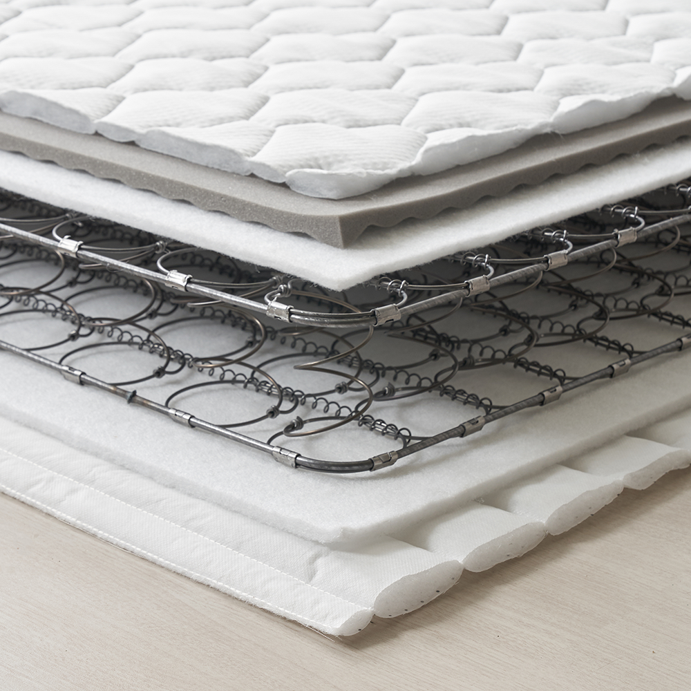 미성침대 슬림핏 본넬 스프링 침대 매트리스 원룸 복층 2층침대 바닥 얇은 슬림핏 S