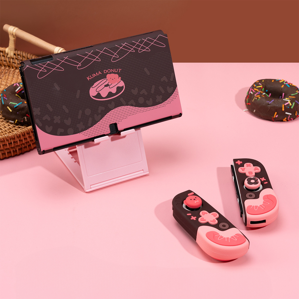 닌텐도 스위치 OLED 긱쉐어 쿠마도넛 케이스 - 상세 이미지 2