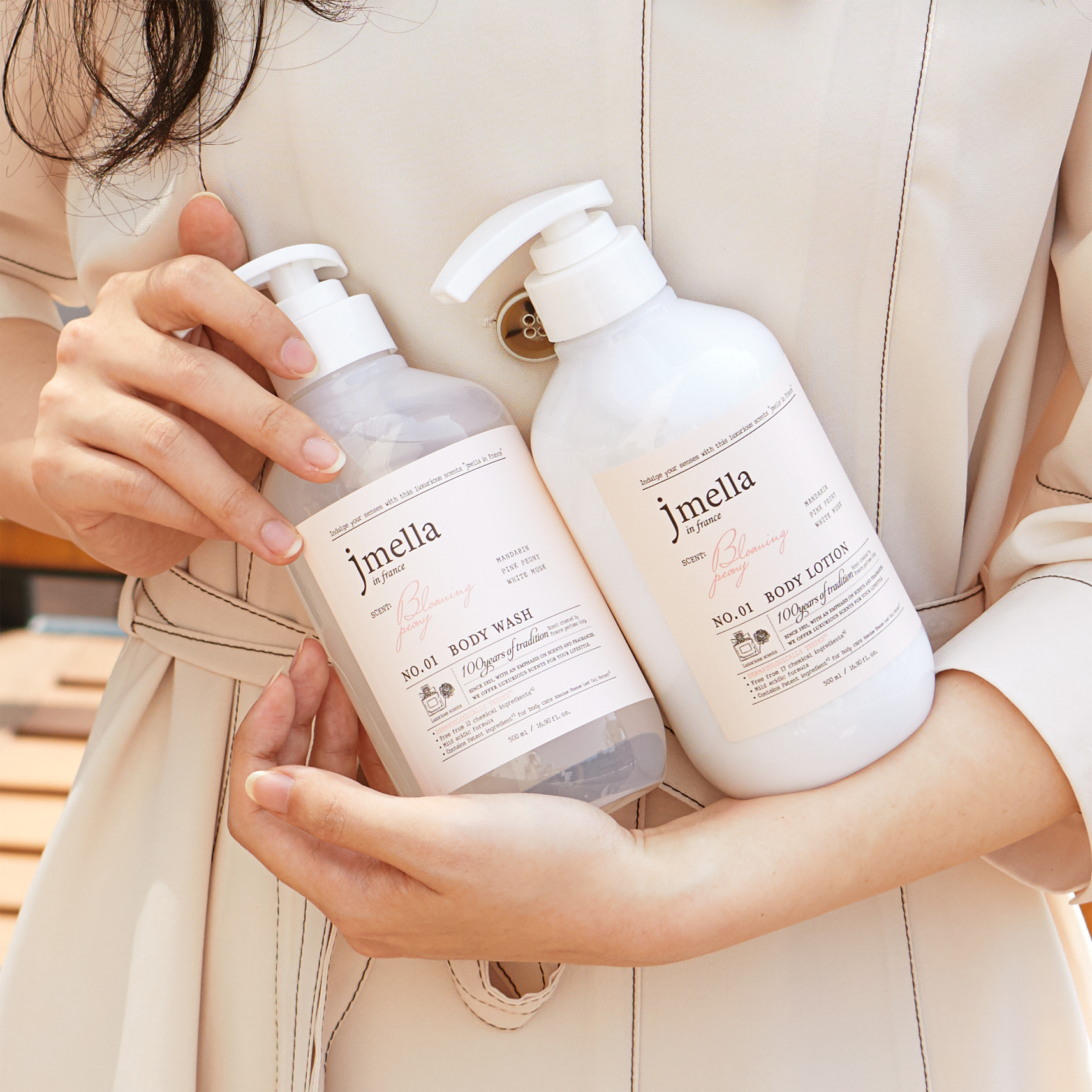 제이멜라 페이보릿 바디 꿀케어 3종 세트 (워시 500ml + 로션 500ml + 스크럽 워시 200ml) - 상세 이미지 4