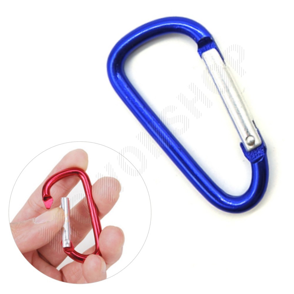 미니비너 소형비너 D형비너 D형고리 캐러비너 카리비너 - 상품 이미지