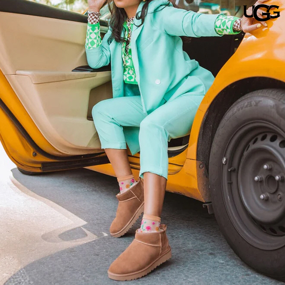 미국 어그 울트라 미니 부츠 타스만 디스케트 체스트넛 1130750K - 상세 이미지 5