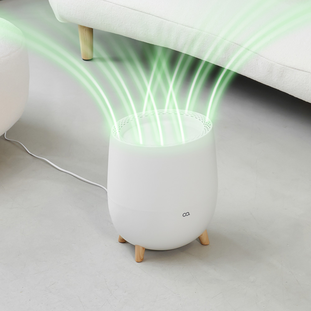 오아 에어워셔 자연식 가습기 자연 기화식 반영구필터 공기청정기 미세한 수분입자 가정용