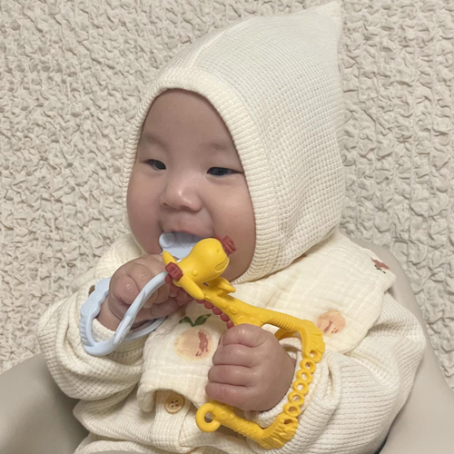 앙쥬 손목치발기 2종 아기 국민 실리콘 손목치발기 구강기 이앓이 신생아선물 이미지 7