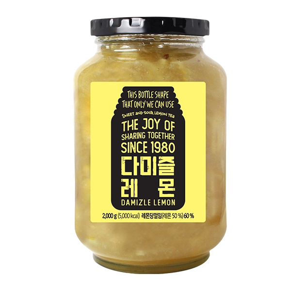 다미즐 레몬청 2kg 액상차 과일청