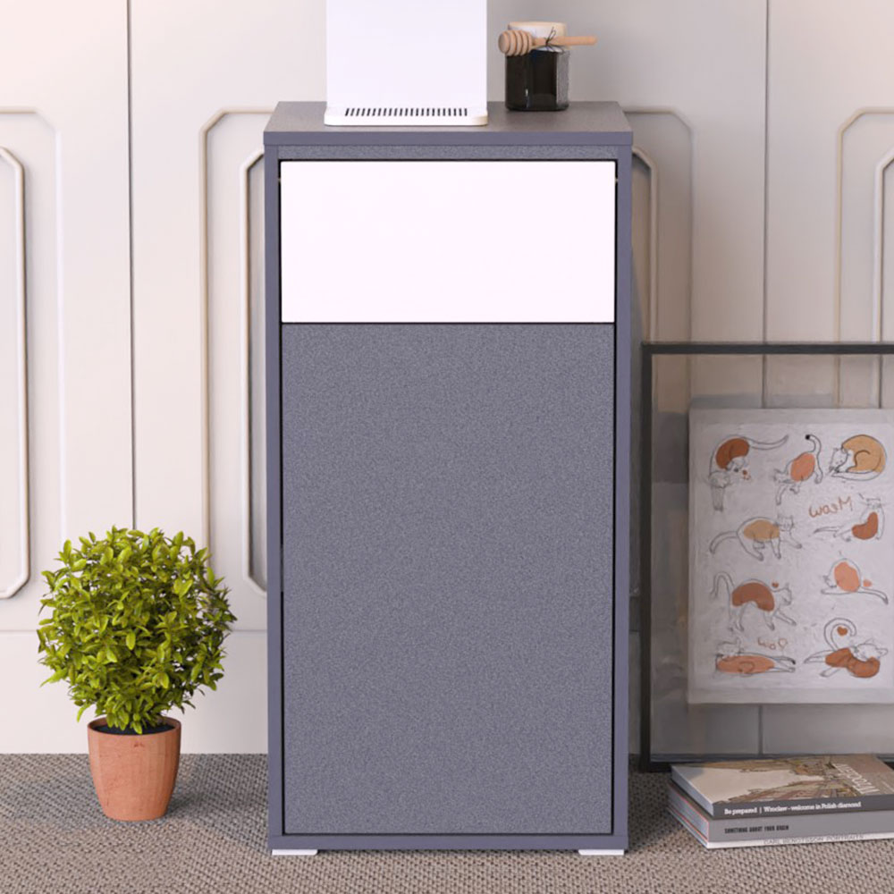 유로 홈카페 재활용 쓰레기통수납 다용도수납장 편의점 커피반납대