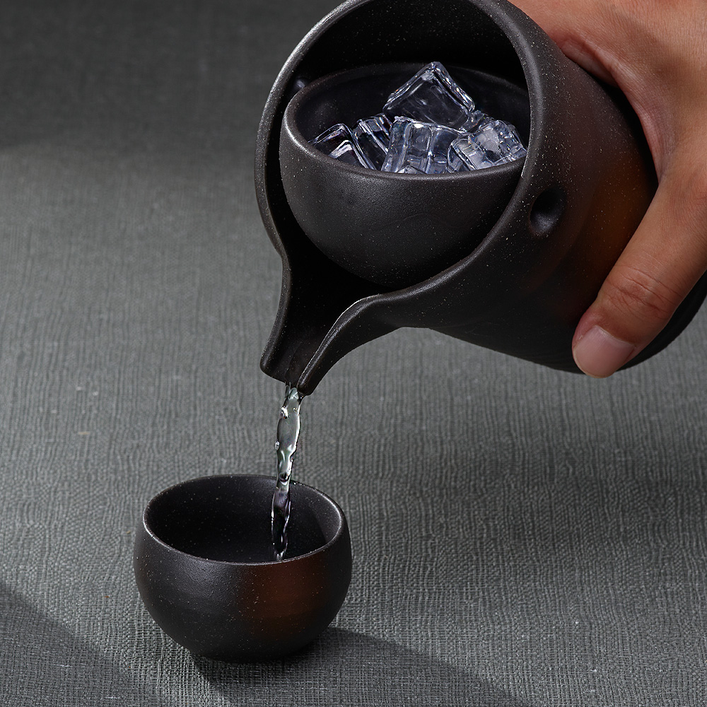 [교토플레이팅] 일본 히야시 사케 도쿠리 얼음 술잔 세트 이자카야 집들이선물