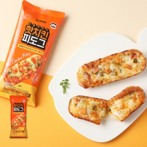 싱글팩토리 피도그 100g 모음전_핫도그와 피자를 동시에 콤비네이션 불고기 치킨 간식 간편식 : 푸딩팩토리몰