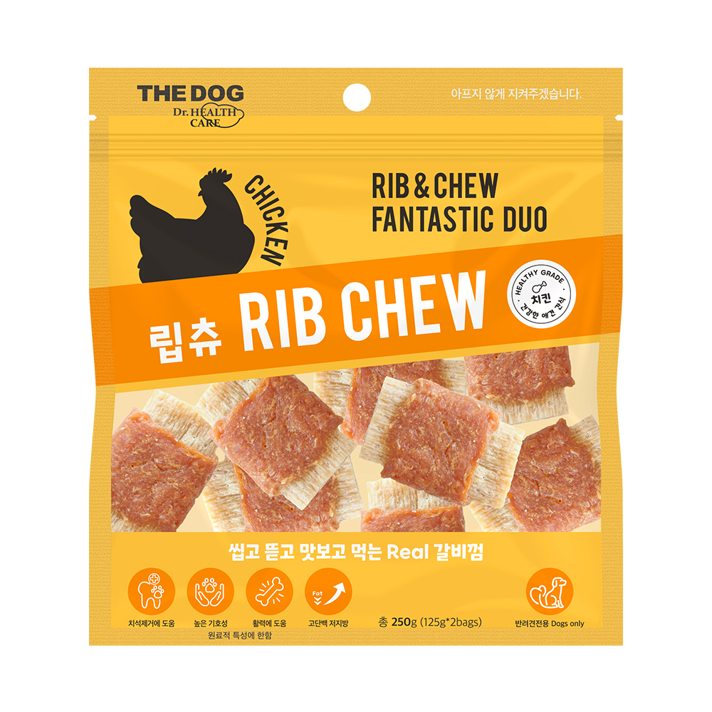 더독 립츄 치킨, 250g, 1개 - 메인 이미지