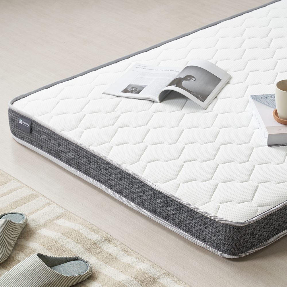 미성침대 슬림핏 본넬 스프링 침대 매트리스 원룸 복층 2층침대 바닥 얇은 슬림핏 S