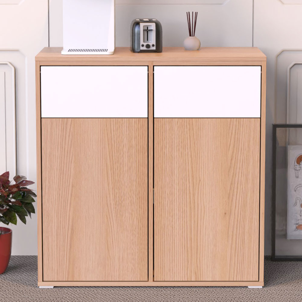 유로 홈카페 재활용 쓰레기통수납 다용도수납장 편의점 커피반납대