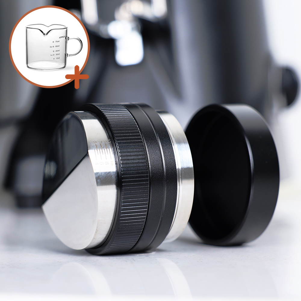 홈인홀 커피 디스트리뷰터 레벨링툴 핸들리스 멀티 커피 템퍼 탬퍼 51mm - 상품 이미지