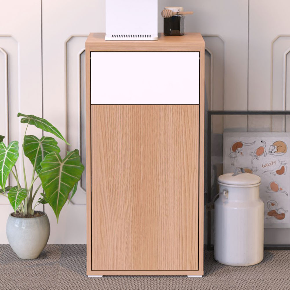 유로 홈카페 재활용 쓰레기통수납 다용도수납장 편의점 커피반납대