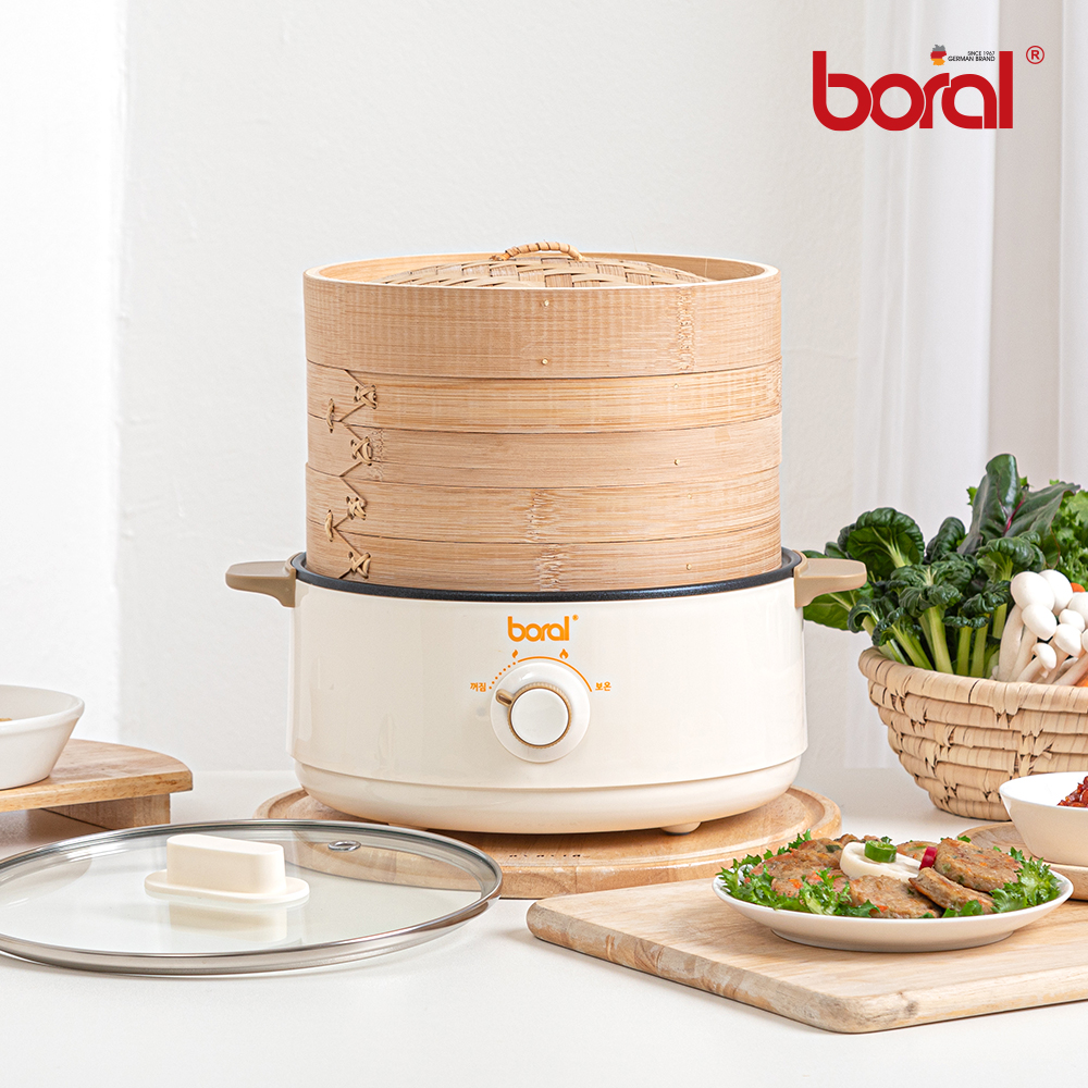 보랄 더 셰프 대나무 찜기 & 멀티쿠커 BR-P200L - 상품 이미지
