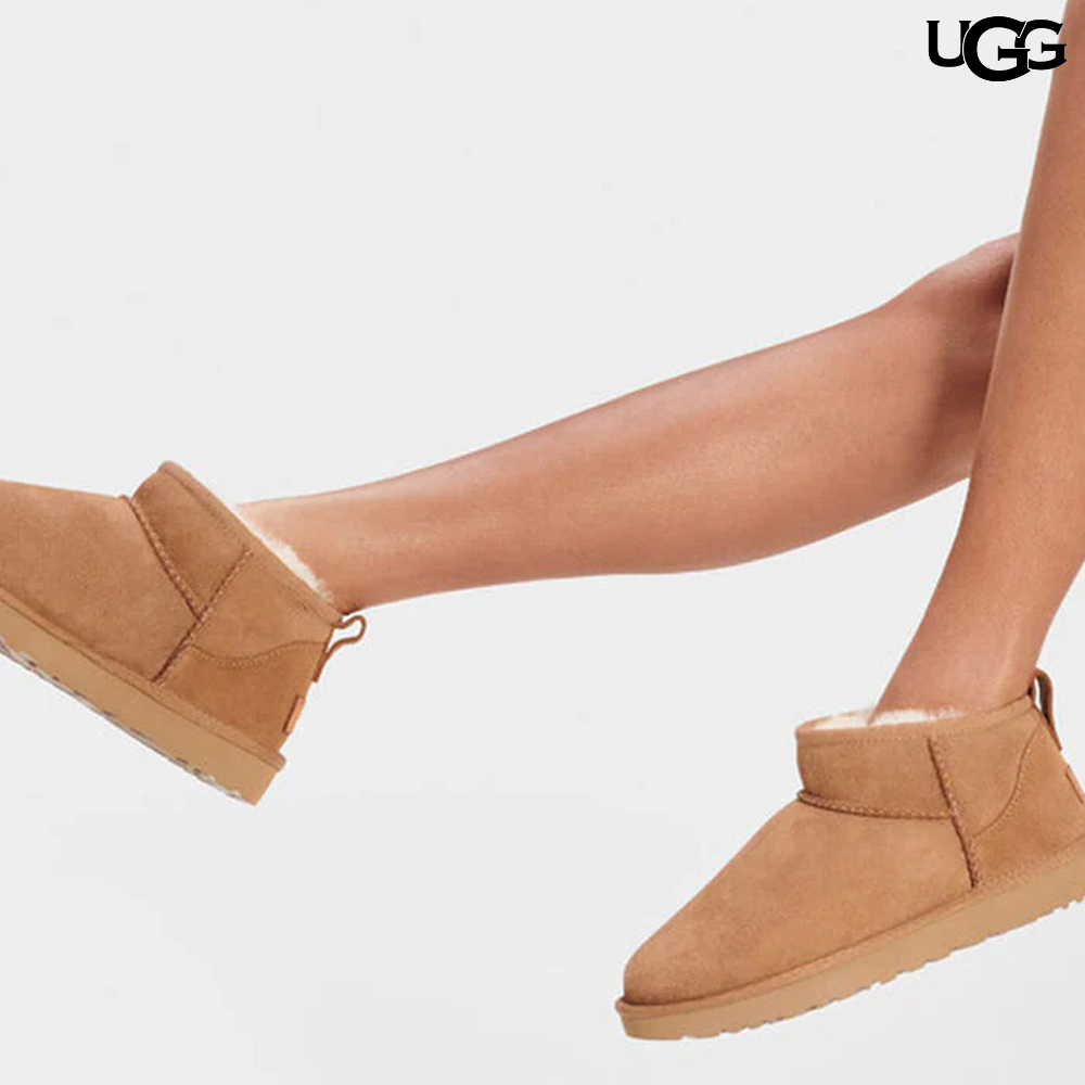 미국 어그 울트라 미니 부츠 타스만 디스케트 체스트넛 1130750K - 상세 이미지 4