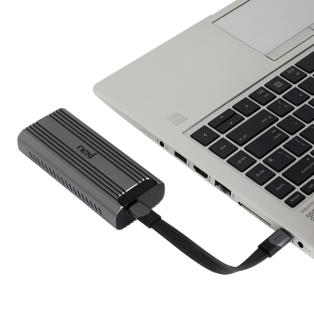 썬더볼트4 40Gbps M.2 NVMe SSD 외장 케이스 인클로저 USB4 호환 - 상세 이미지 2