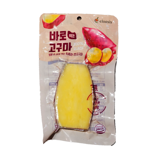 바로먹는고구마 찐고구마 다이어트 식사대용 실온 보관 간편 간식 120g, 10개 이미지 2
