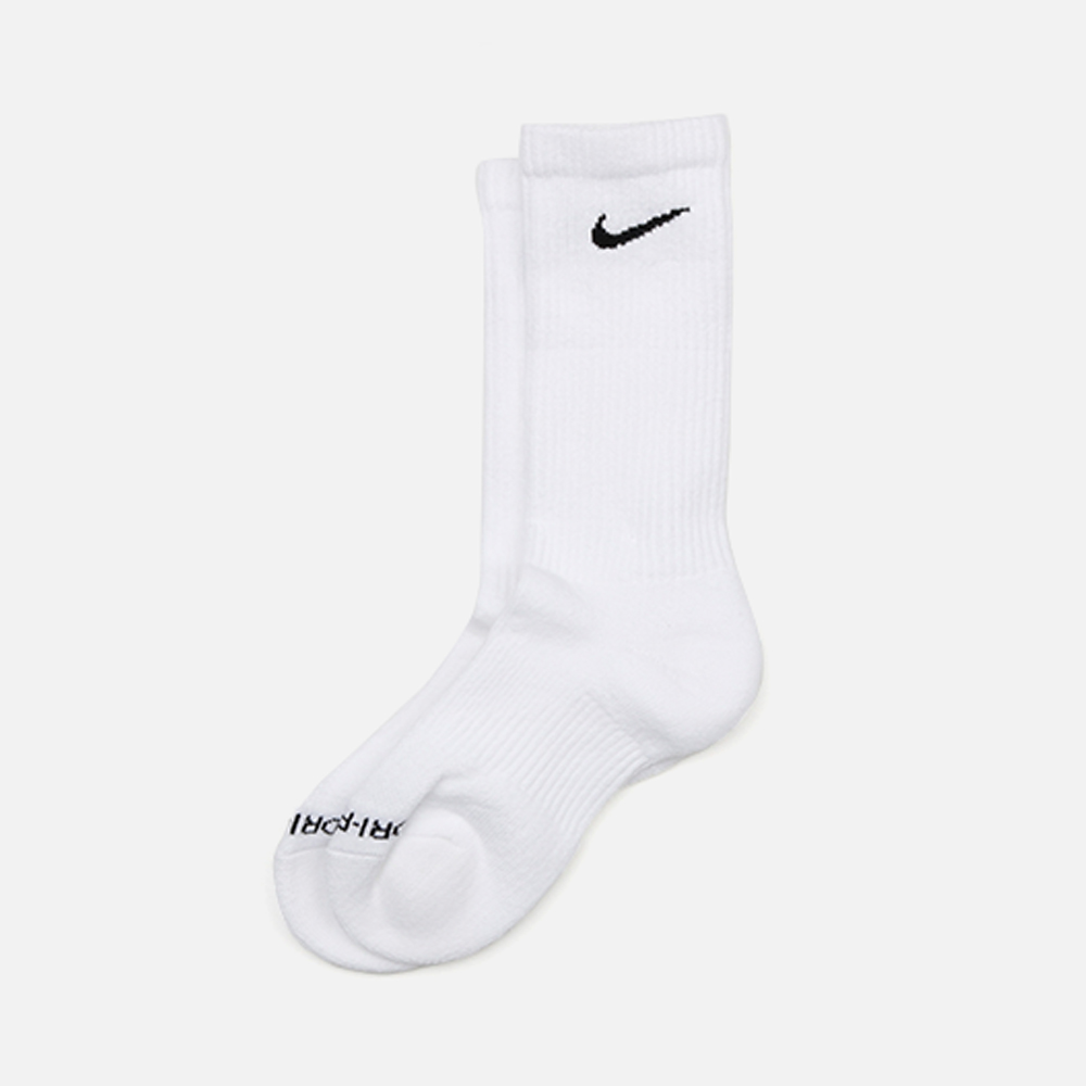 나이키 에브리데이 스우시 플러스 쿠션 장목 양말 3팩 SX6888-100