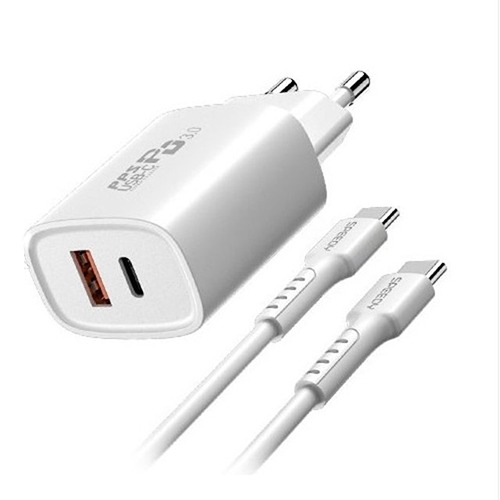 [SPEEDY] 스피디 가정용 25W(PD3.0+QC3.0) 2포트 PPS 초고속 분리형 충전기 - 상품 이미지