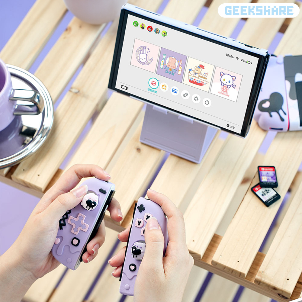 닌텐도 스위치 OLED 긱쉐어 체리팝 케이스 - 상세 이미지 5