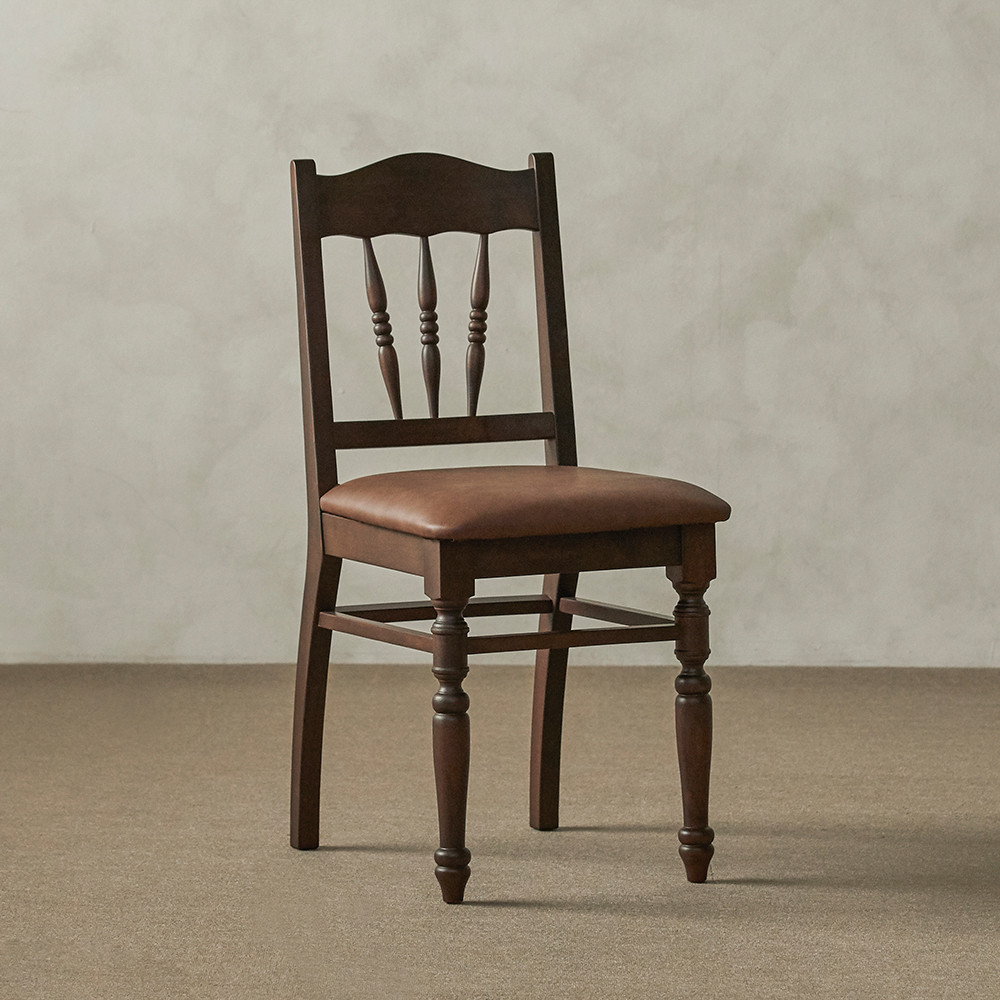 로맨틱캬바레 1967 빈티지 원목 의자 카페 인테리어 월넛 체어