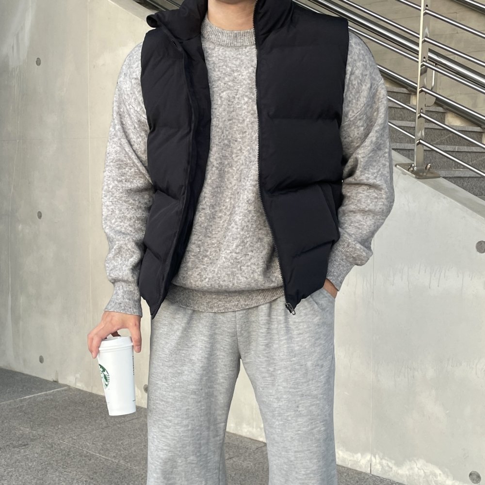 웰론패딩조끼 남자패딩조끼 - 상세 이미지 2