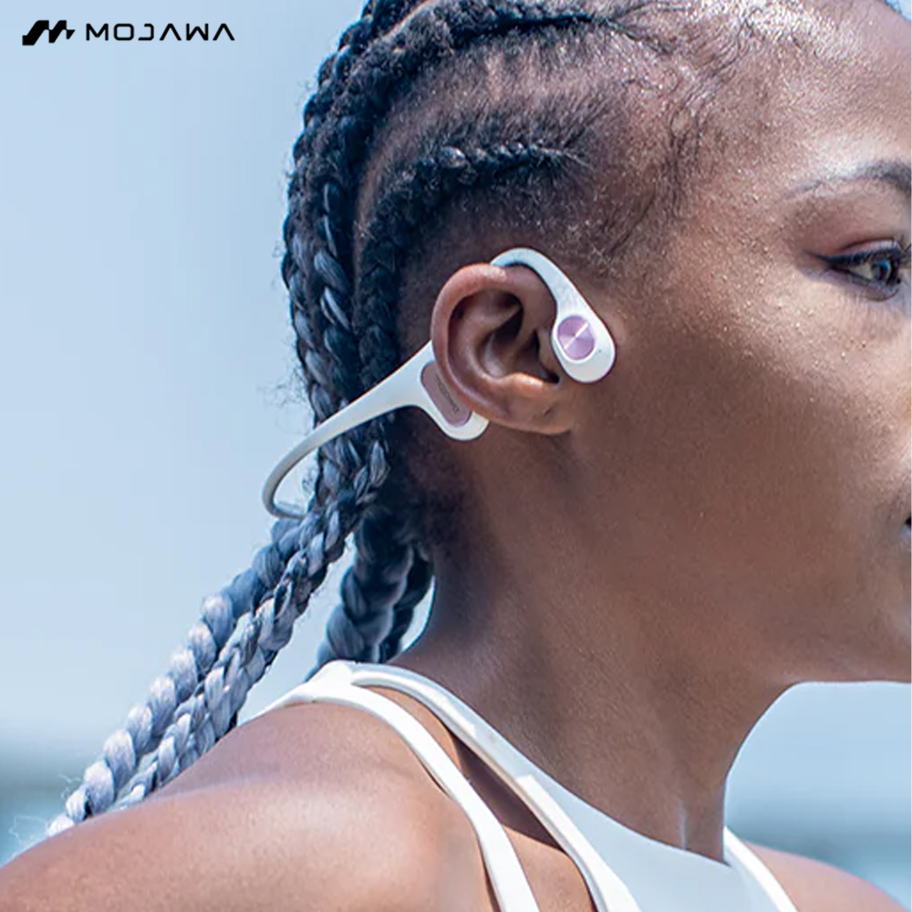 모자와 런에어 골전도 오픈형 이어폰 26g 초경량 블루투스 헤드폰 운동 러닝 제품 이미지