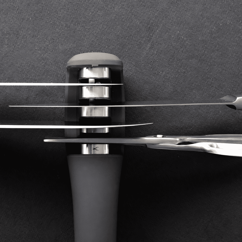 마리슈타이거 칼 가위 갈이 숫돌 칼갈이 연마기 샤프너 가정용 4in1 V4