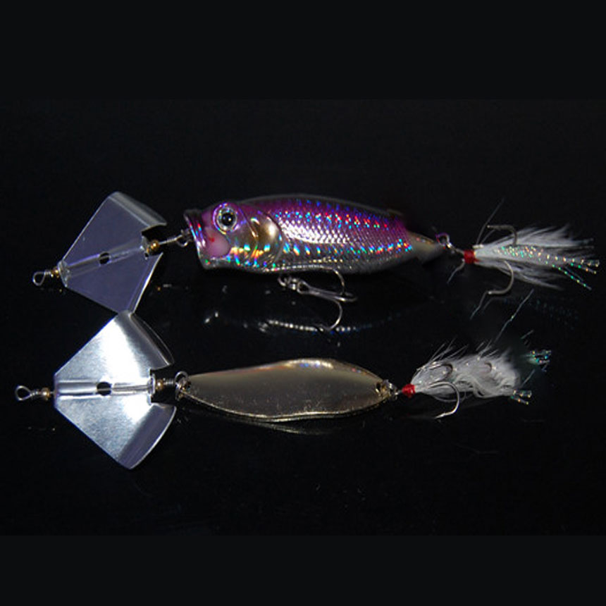 헤드 스핀 스피너 블레이드 베이트 농어 광어 가물치 쏘가리 배스 하드베이트 10개 1세트