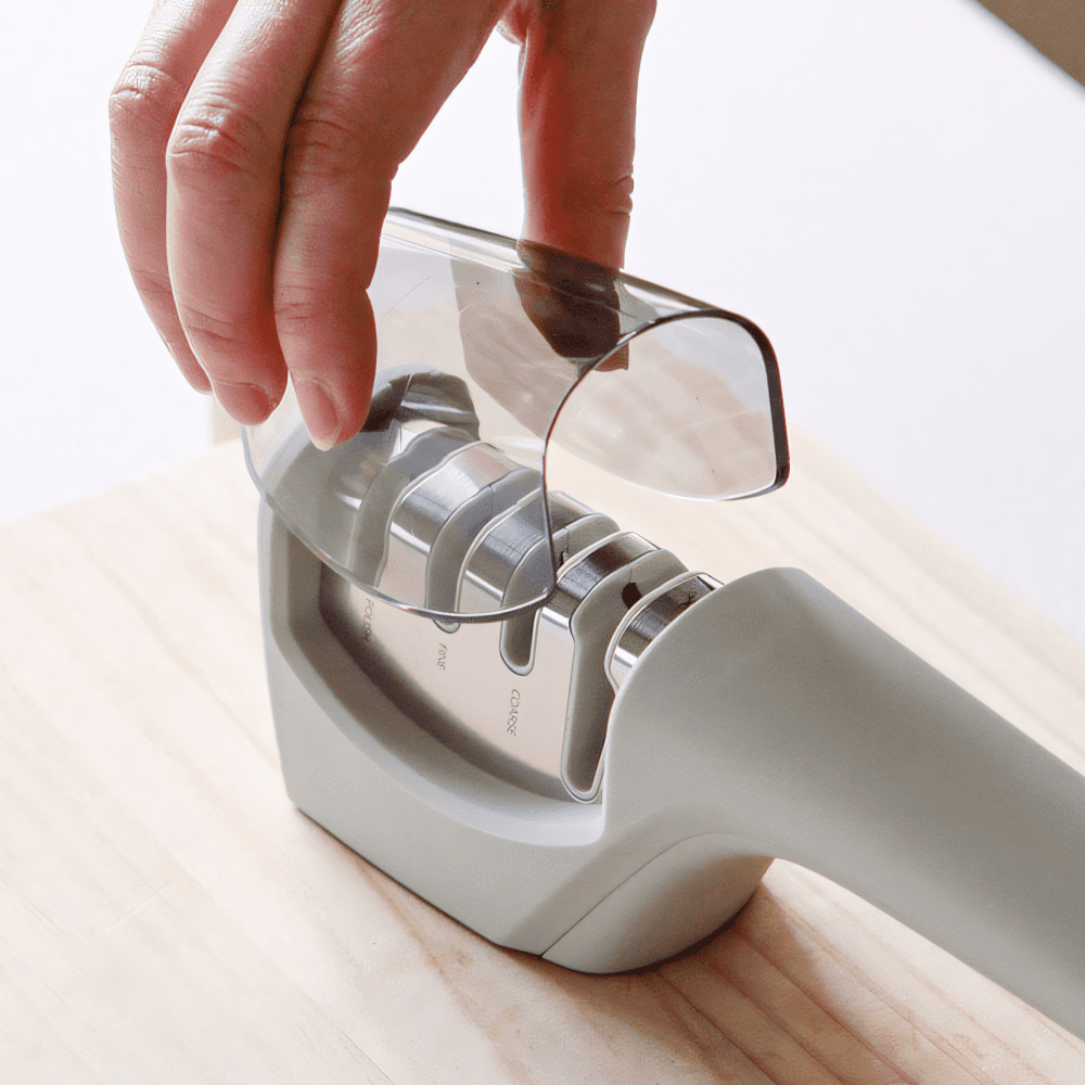 마리슈타이거 칼 가위 갈이 숫돌 칼갈이 연마기 샤프너 가정용 4in1 V4