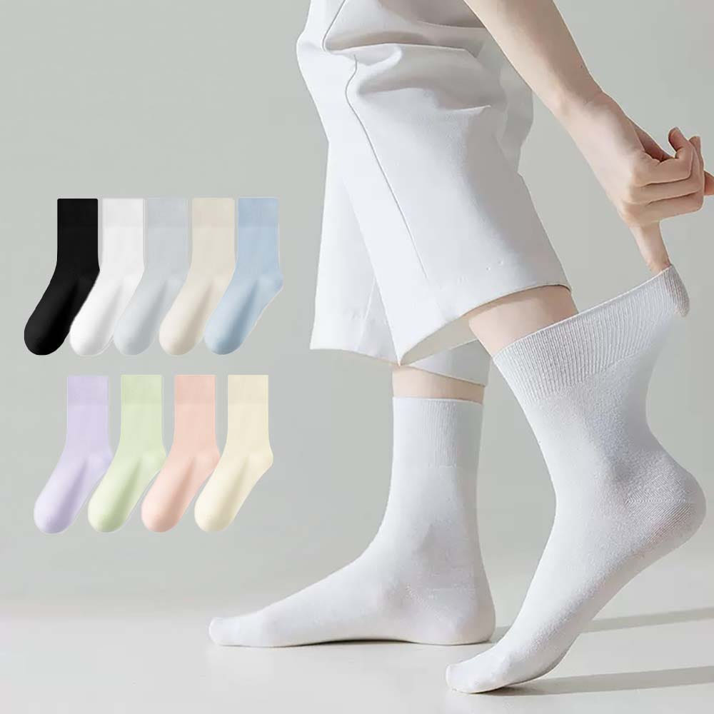 무봉제 양말 무압박 돌돌이 무지 골지 얇은 면 스타킹양말 루즈삭스 긴목 가격 비교 루즈벨 무봉제 양말 무압박 돌돌이 무지 골지 얇은 면 스타킹양말 루즈삭스 긴목
