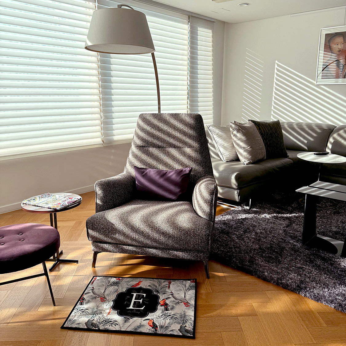 초극세사 발매트 주방매트 욕실매트 포레스트 버즈 엘라다이닝 - 상세 이미지 5