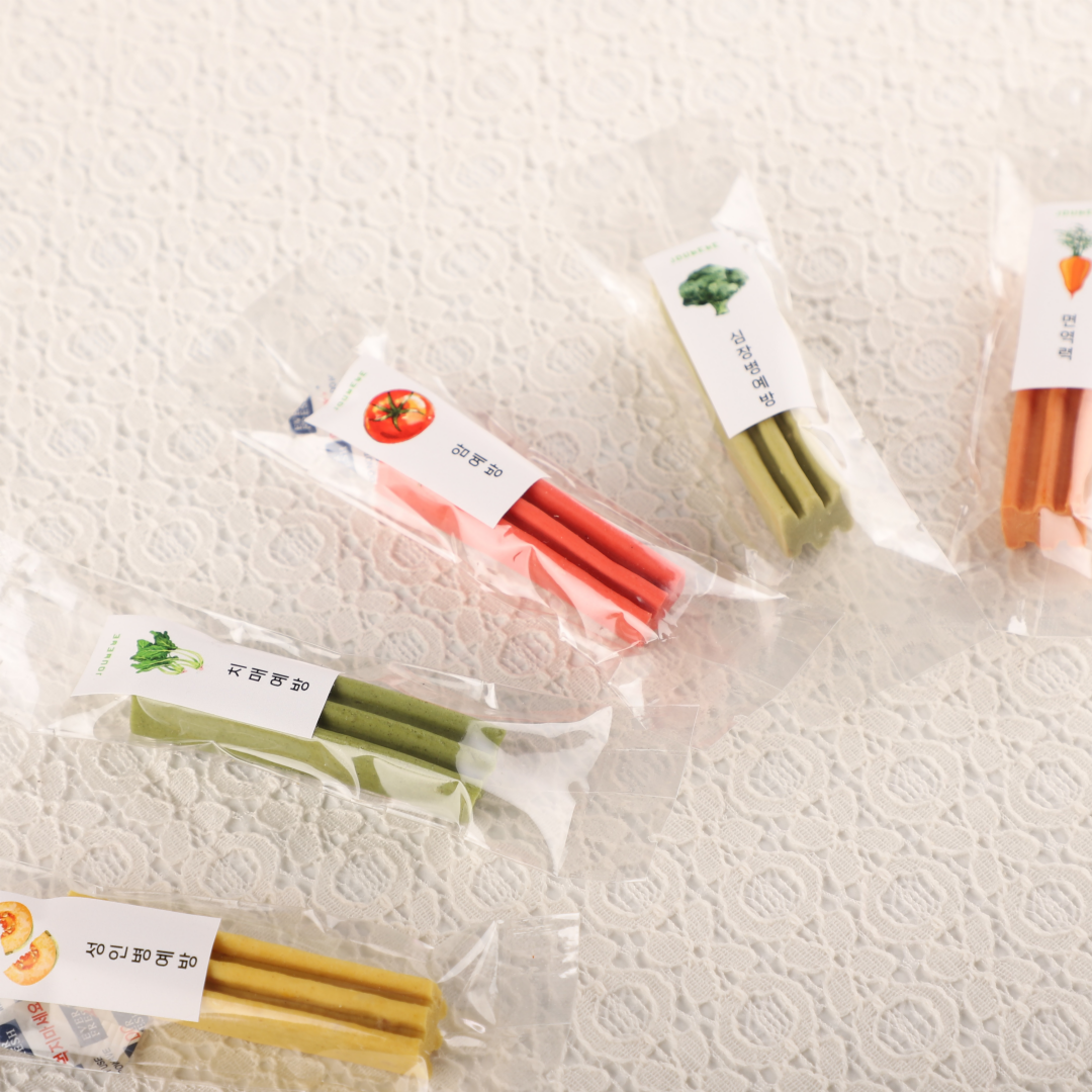 강아지 비건 덴탈 껌 말랑 촉촉 수제 치아건강 간식 트릿 야채, 150g, 1개 이미지 3