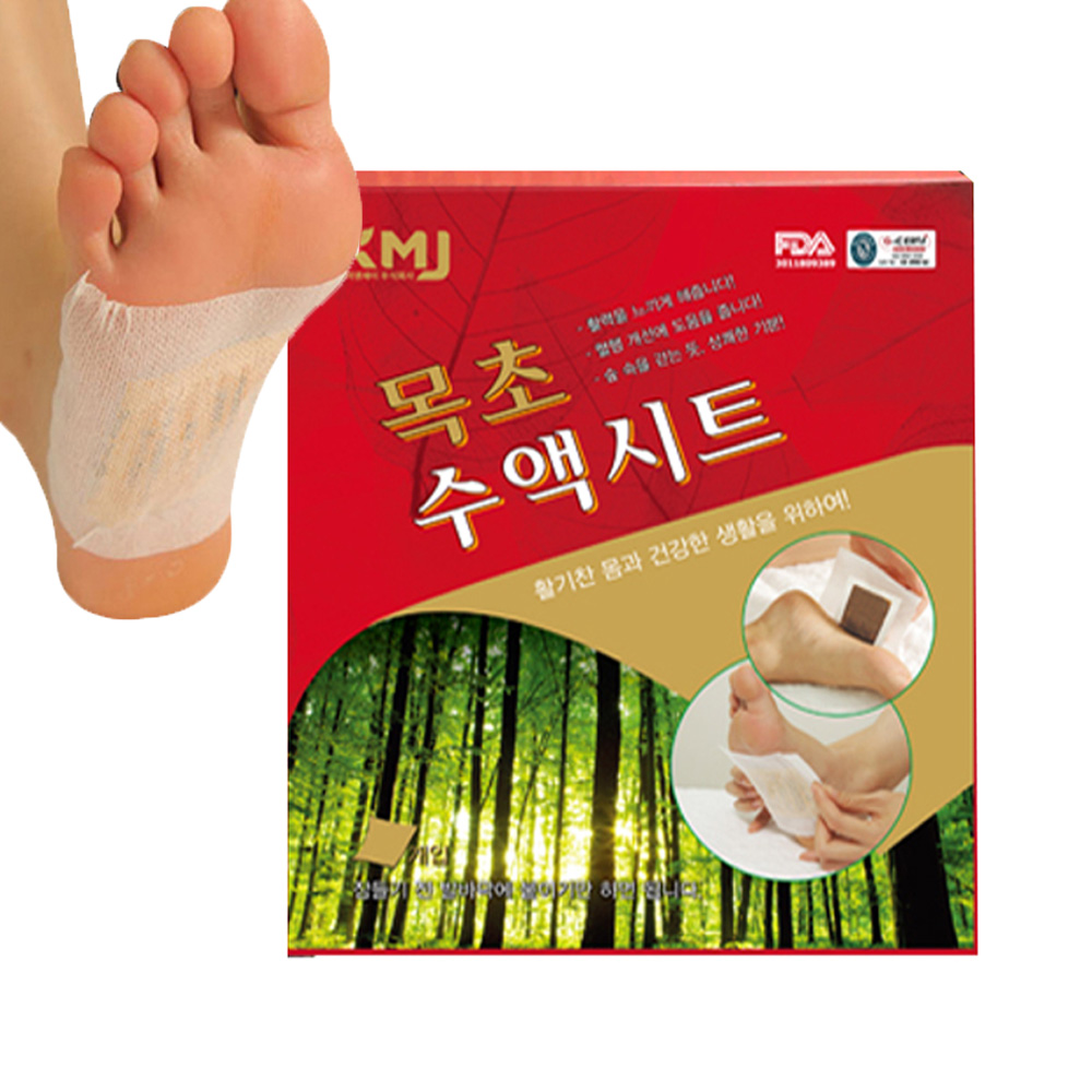 구 장재근 목초수액시트 발바닥 발바닥에 파스 열감 뜨거움 패치 발패치 - 상품 이미지