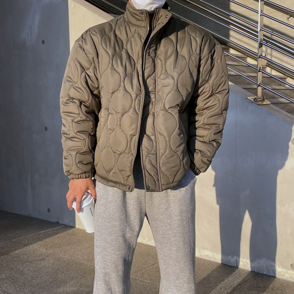 남자깔깔이패딩 남자퀄팅패딩 - 상세 이미지 5