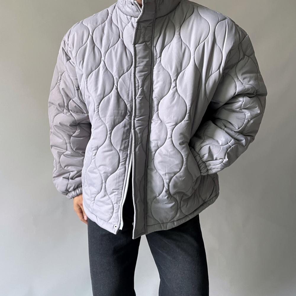 남자깔깔이패딩 남자퀄팅패딩 - 상세 이미지 4